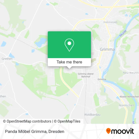 Карта Panda Möbel Grimma