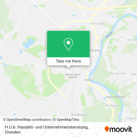 Карта H.U.b. Handels- und Unternehmensberatung