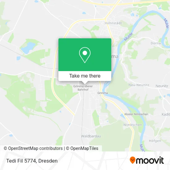 Карта Tedi Fil 5774