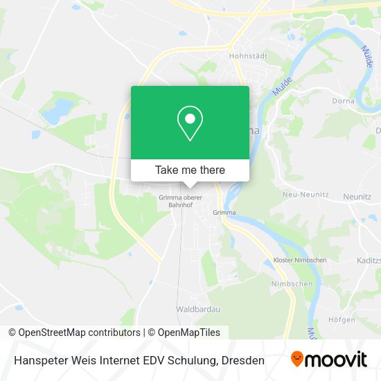 Карта Hanspeter Weis Internet EDV Schulung