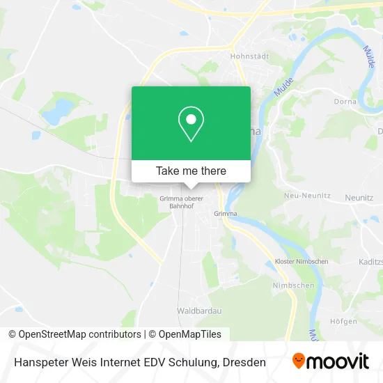 Карта Hanspeter Weis Internet EDV Schulung