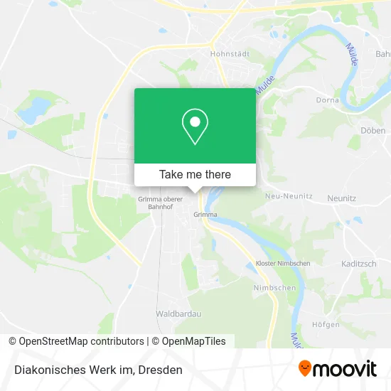 Карта Diakonisches Werk im