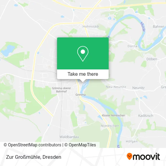 Карта Zur Großmühle
