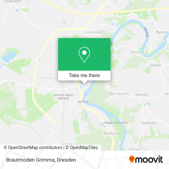 Карта Brautmoden Grimma