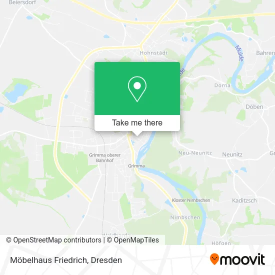 Möbelhaus Friedrich map