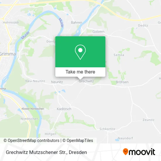 Карта Grechwitz Mutzschener Str.