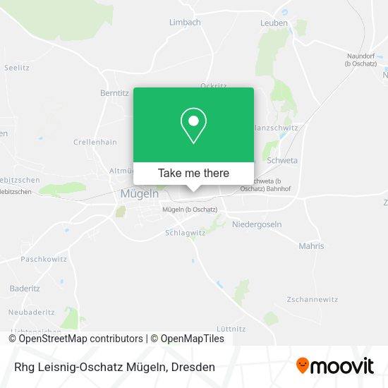Карта Rhg Leisnig-Oschatz Mügeln