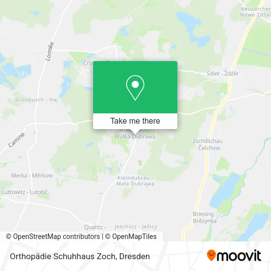 Карта Orthopädie Schuhhaus Zoch