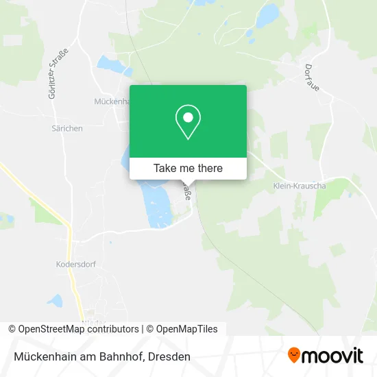 Карта Mückenhain am Bahnhof
