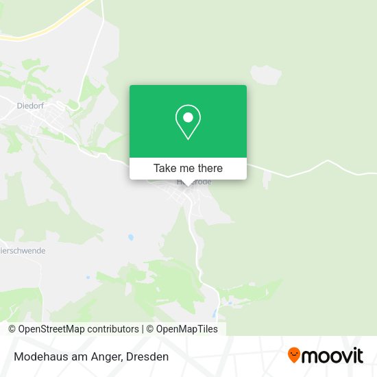 Карта Modehaus am Anger