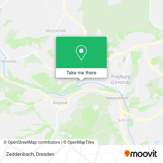 Карта Zeddenbach