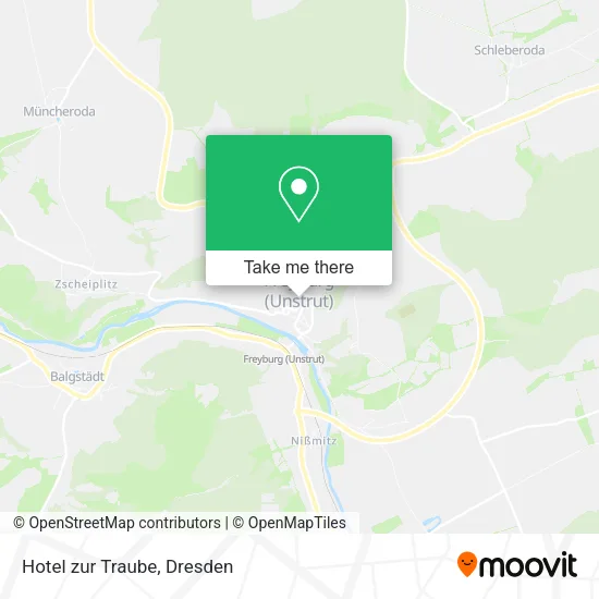 Карта Hotel zur Traube