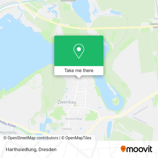 Карта Harthsiedlung