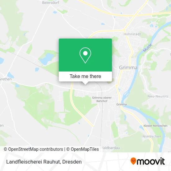 Карта Landfleischerei Rauhut