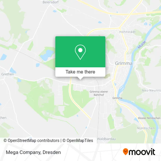 Карта Mega Company