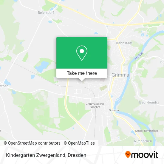 Карта Kindergarten Zwergenland