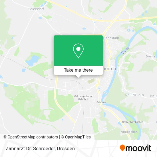 Карта Zahnarzt Dr. Schroeder
