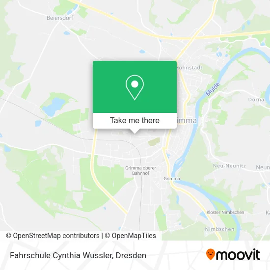 Карта Fahrschule Cynthia Wussler