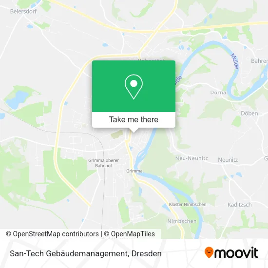 Карта San-Tech Gebäudemanagement