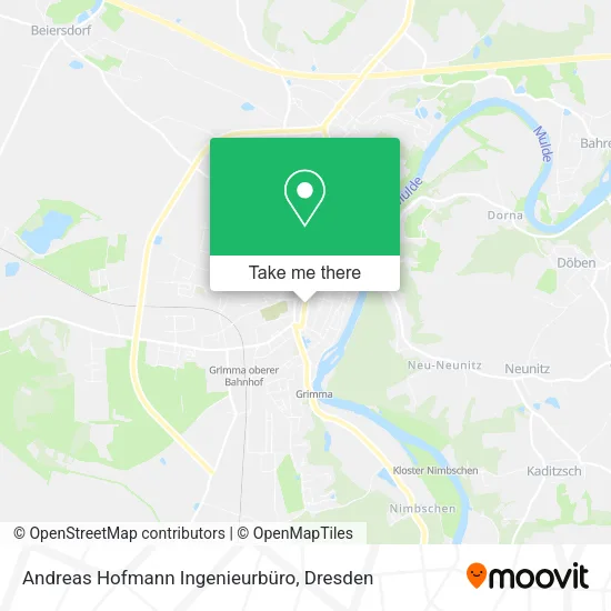 Карта Andreas Hofmann Ingenieurbüro