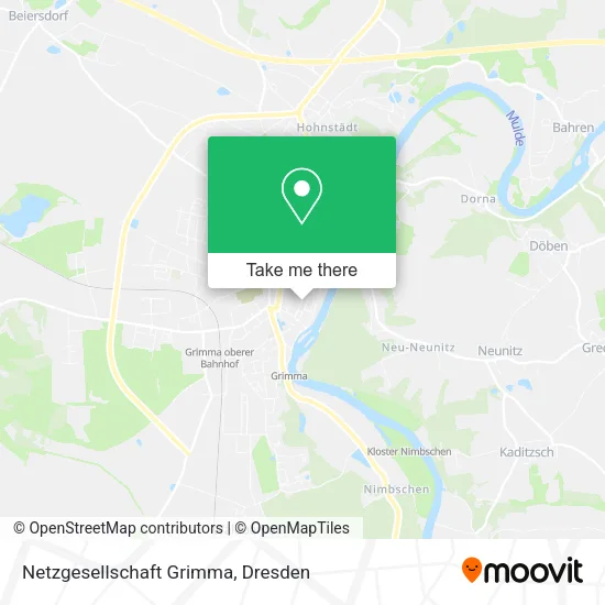 Карта Netzgesellschaft Grimma