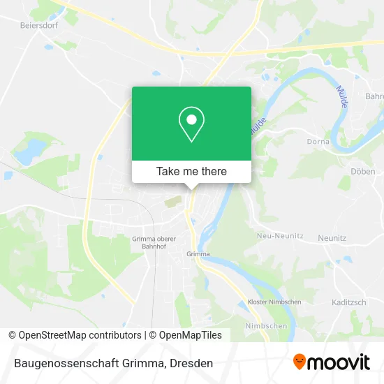 Карта Baugenossenschaft Grimma