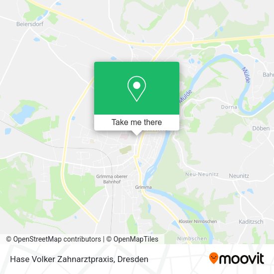 Карта Hase Volker Zahnarztpraxis