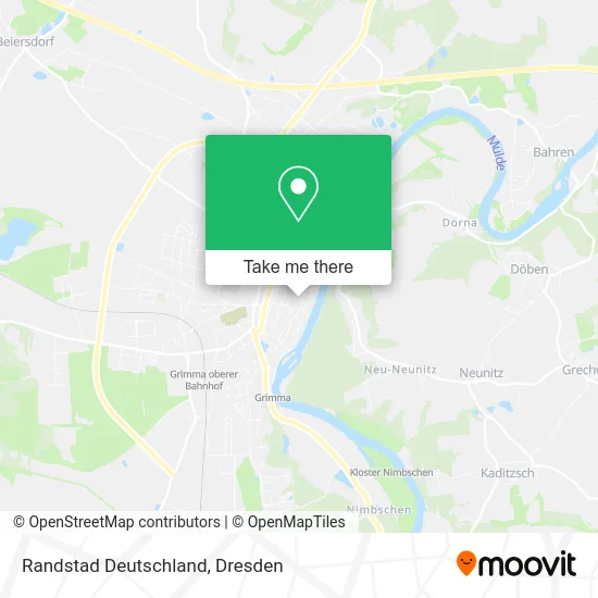 Карта Randstad Deutschland