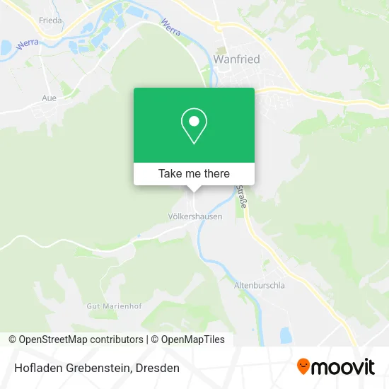 Карта Hofladen Grebenstein