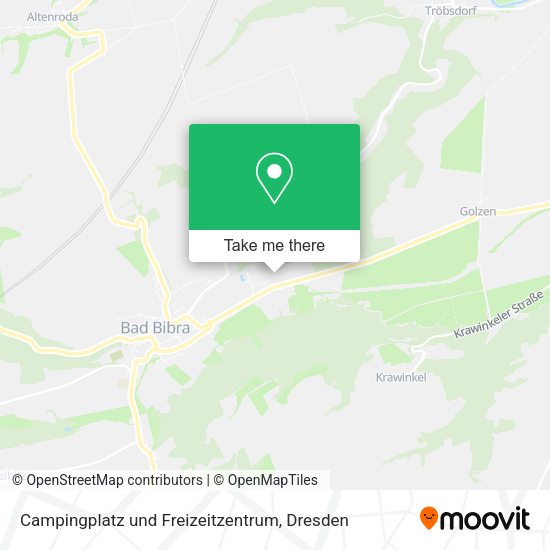 Карта Campingplatz und Freizeitzentrum