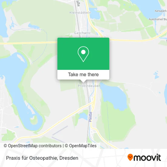Карта Praxis für Osteopathie