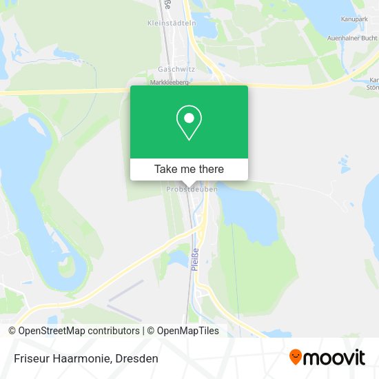 Карта Friseur Haarmonie