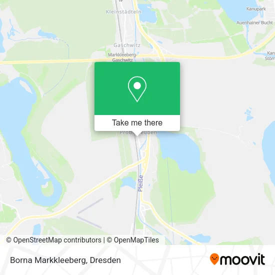Карта Borna Markkleeberg