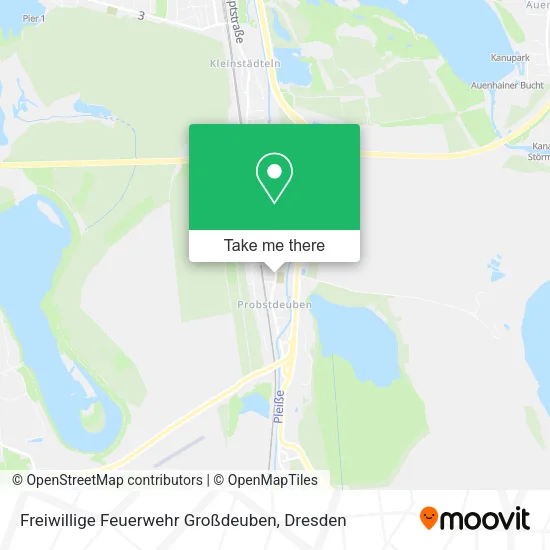 Карта Freiwillige Feuerwehr Großdeuben