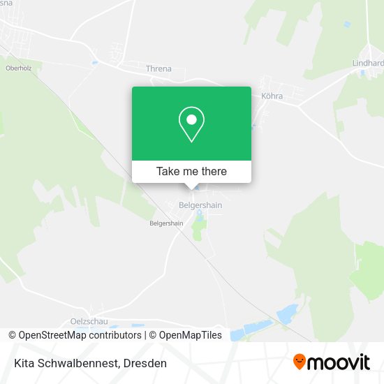 Карта Kita Schwalbennest