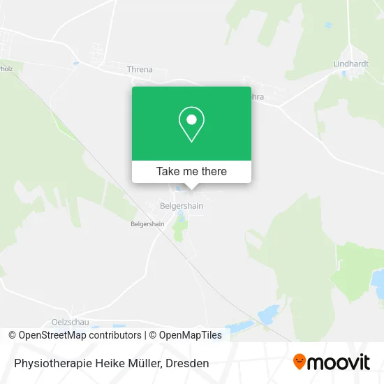 Карта Physiotherapie Heike Müller