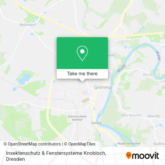 Карта Insektenschutz & Fenstersysteme Knobloch