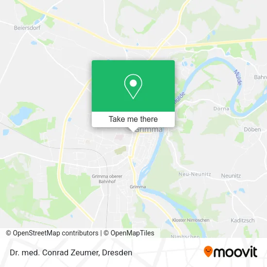 Карта Dr. med. Conrad Zeumer