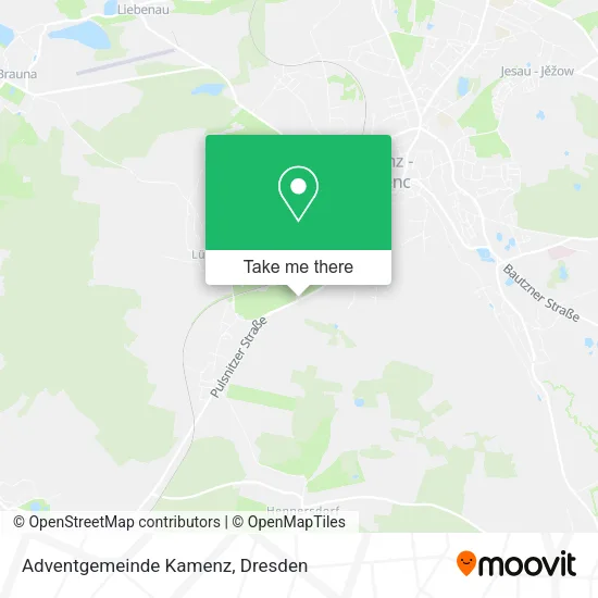 Карта Adventgemeinde Kamenz