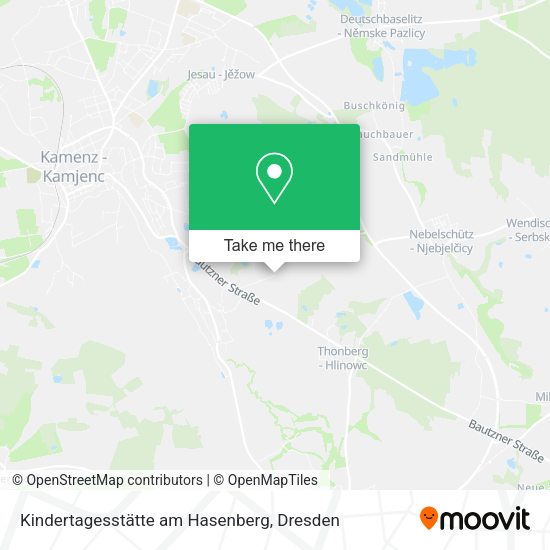 Карта Kindertagesstätte am Hasenberg