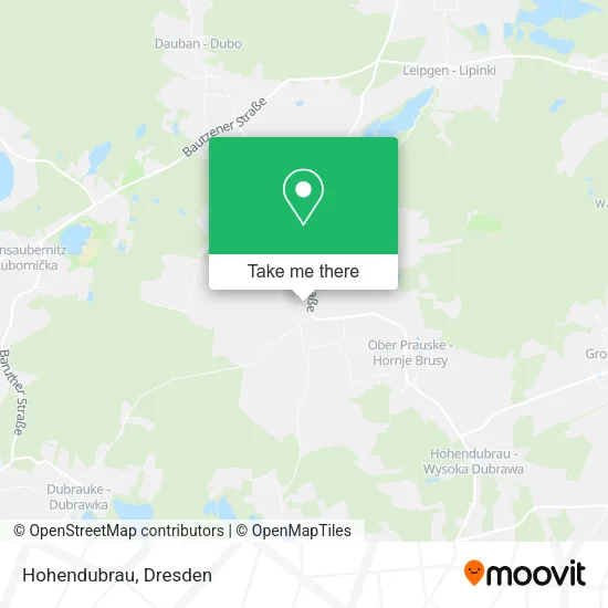 Hohendubrau map