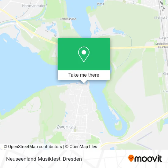 Карта Neuseenland Musikfest