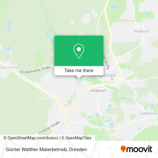 Günter Walther Malerbetrieb map