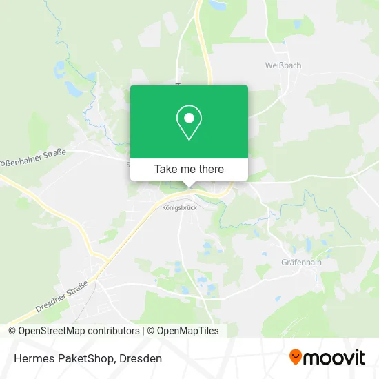 Карта Hermes PaketShop