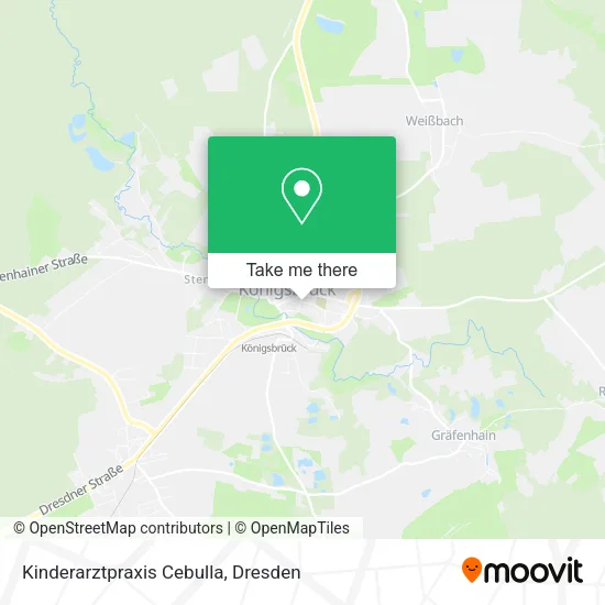 Карта Kinderarztpraxis Cebulla