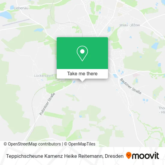 Карта Teppichscheune Kamenz Heike Reitemann