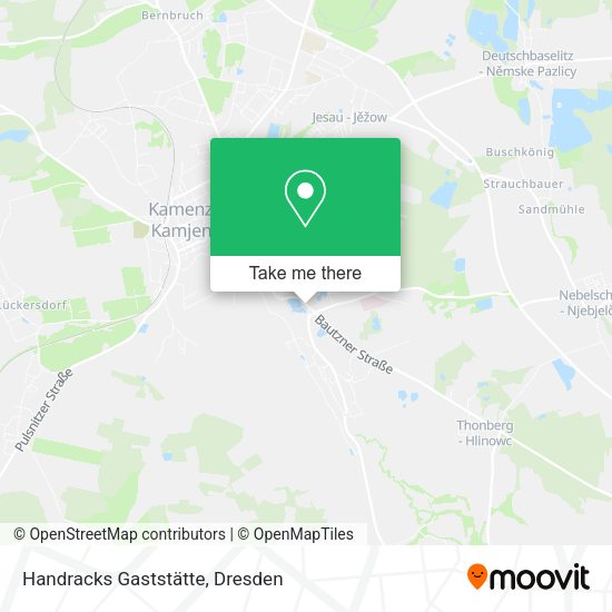 Карта Handracks Gaststätte