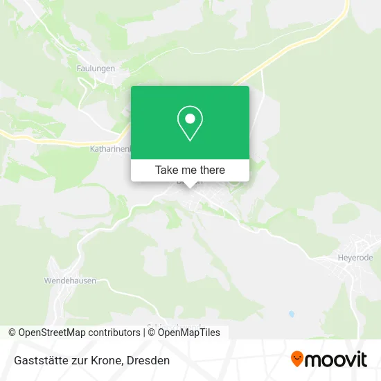 Карта Gaststätte zur Krone