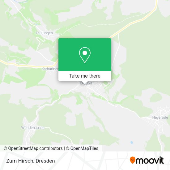 Карта Zum Hirsch