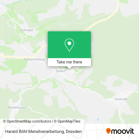 Карта Harald Böhl Metallverarbeitung